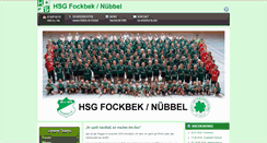 Desktop Screenshot of hsg-fockbek-nuebbel.de